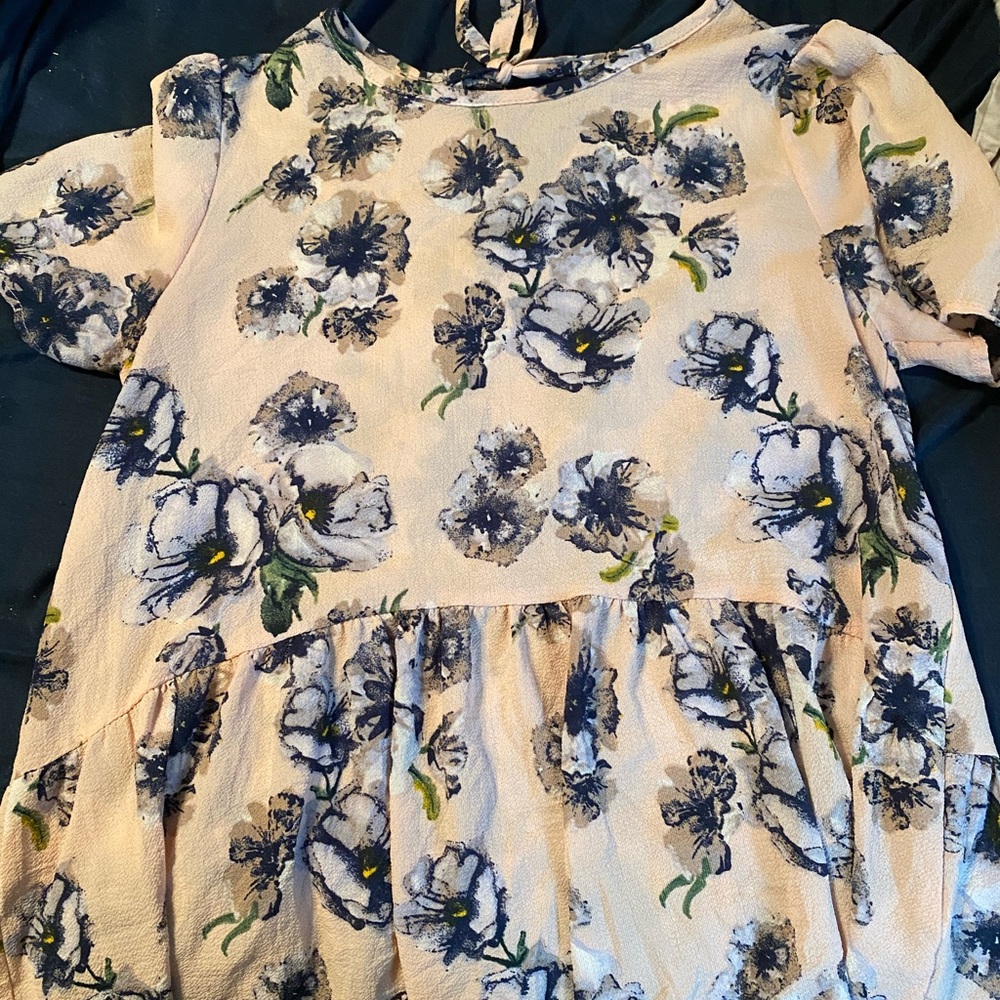 Boutique short sleeved blouse